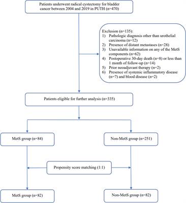 Preoperative Metabolic Syndrome and HDL-C Level Predict the Prognosis of Patients Following Radical Cystectomy: A Propensity Score Matching Study